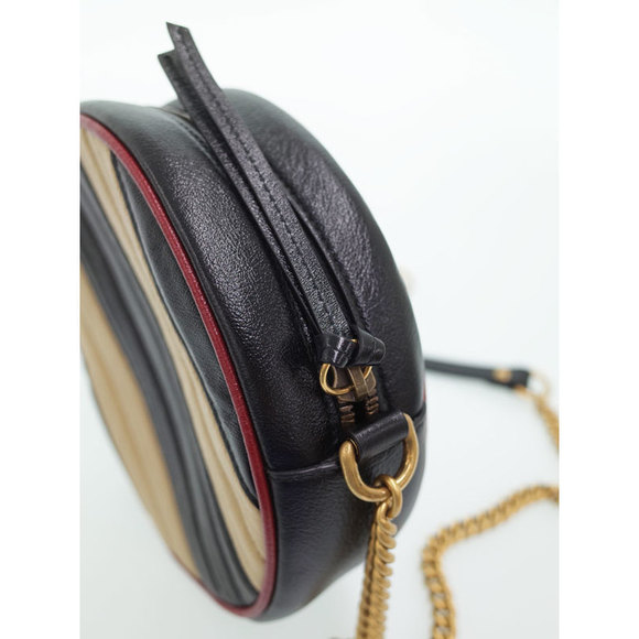 Gucci GG Marmont Round Mini Chain Shoulder Bag - Picture 7 of 8